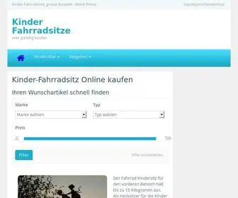 Kinder-Fahrradsitz.de(Kinder-Fahrradsitz Online kaufen) Screenshot