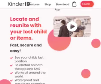 Kinder-ID.com(Kinder ID) Screenshot