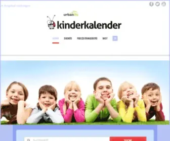 Kinder-Kalender.de(Freizeit für Kinder) Screenshot