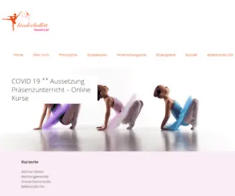 Kinderballett-Frankfurt.de(Ballettschule in Frankfurt) Screenshot