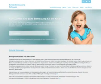 Kinderbetreuung-SChweiz.ch(K&F) Screenshot