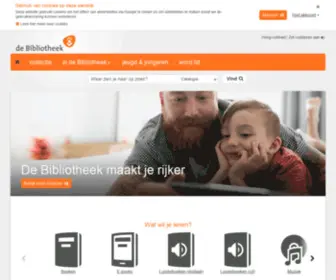 Kinderboekenplein.nl(De Bibliotheek maakt je rijker) Screenshot