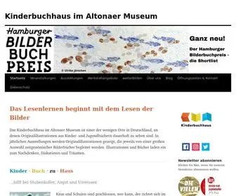 Kinderbuchhaus.de(Kinderbuchhaus im Altonaer Museum) Screenshot