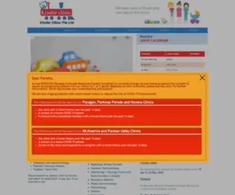 Kinderclinic.com.sg(Kinder Clinic) Screenshot