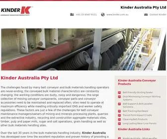Kinderco.com.au(Kinder Australia Pty Ltd) Screenshot