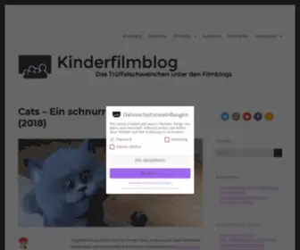 Kinderfilmblog.de(Die Kindheit ist zu kurz für schlechte Filme) Screenshot