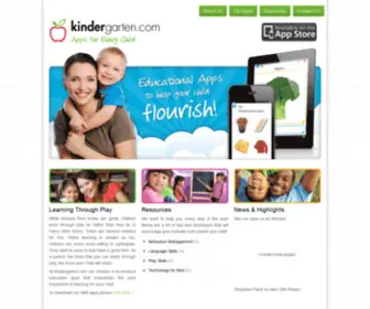 Kindergarten.com(Apps for Every Child) Screenshot