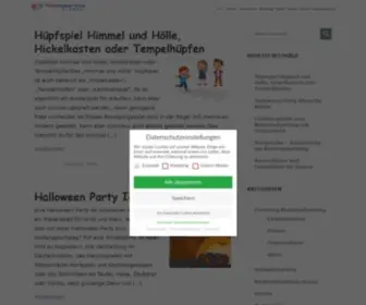 Kindergeburtstagplanen.com(Kindergeburtstag planen) Screenshot