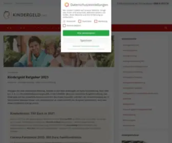 Kindergeld.org(KINDERGELD 2020) Screenshot
