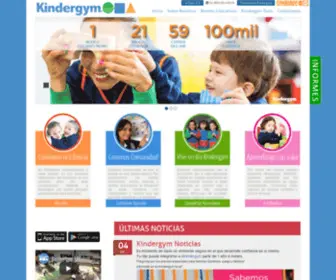 Kindergym.com.mx(Kindergym) Screenshot