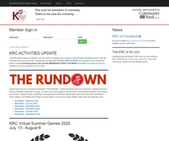 Kinderhookrunnersclub.com(Kinderhookrunnersclub) Screenshot