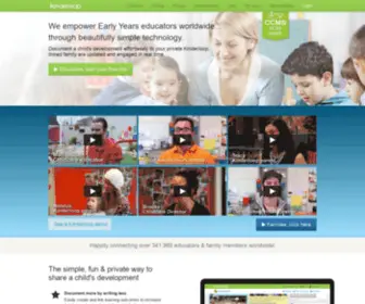 Kinderloop.com(Early Childhood reporting/EYLF documentation made simple) Screenshot