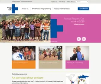 Kindernothilfe.org(Homepage) Screenshot