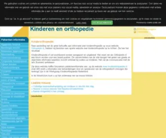 Kinderorthopedie.nl(Kinderorthopedie) Screenshot