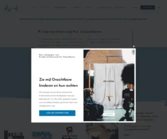 Kinderrechtencoalitie.be(Kinderrechtencoalitie Vlaanderen) Screenshot