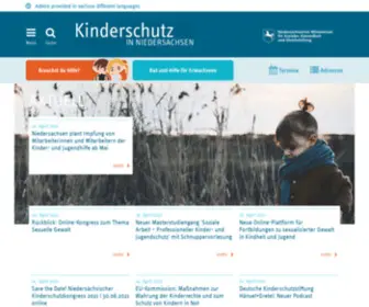 Kinderschutz-Niedersachsen.de(Kinderschutz in Niedersachsen) Screenshot