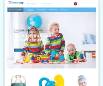 Kindershop.ro(Articole copii si bebelusi) Screenshot