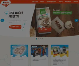 Kindersorpresa.it(Kinder Italia) Screenshot