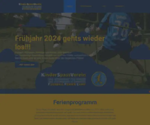 Kinderspassverein.de(KinderSpassVerein Hamburg e.V) Screenshot