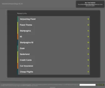 Kinderverjaardag-NL.nl(Kinderverjaardag) Screenshot