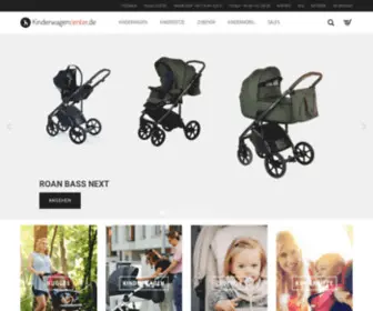 Kinderwagencenter.de(Günstige Kinderwagen online kaufen. Riesengroße Auswahl an verschiedenen Kinderwagen) Screenshot