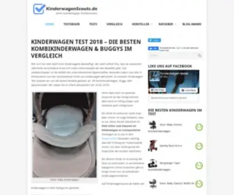 Kinderwagenscouts.de(Kinderwagen TestDie besten Kombikinderwagen & Buggys) Screenshot