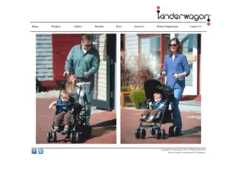 Kinderwagon.com(High-quality Smart Strollers for Kids) Screenshot