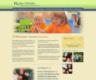 Kinderworks.net(Kinder Works) Screenshot