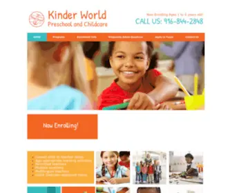 KinderWorldpreschool.com(Preschool) Screenshot