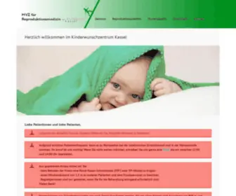 Kinderwunsch-Zentrum-Kassel.de(Kinderwunschklinik) Screenshot