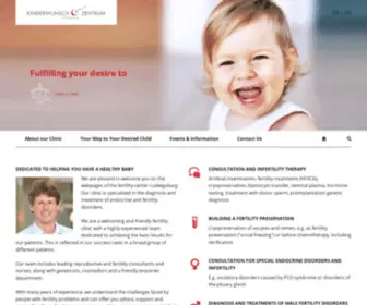KinderwunschZentrum-Ludwigsburg.de(Offizielle Webseite) Screenshot