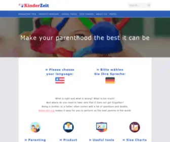 Kinderzeit.org(Host Europe GmbH) Screenshot