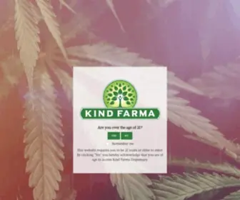 Kindfarma.com(From Farm to Cannabis Dispensary) Screenshot