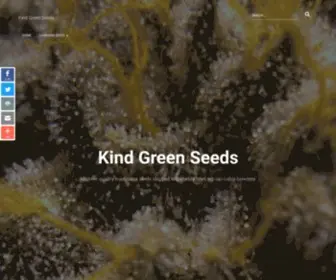 Kindgreenseeds.com(Marijuana Seeds Shipped Worldwide from the Top Cannabis Breeders) Screenshot