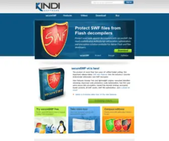 Kindi.net(Kindi secureSWF) Screenshot