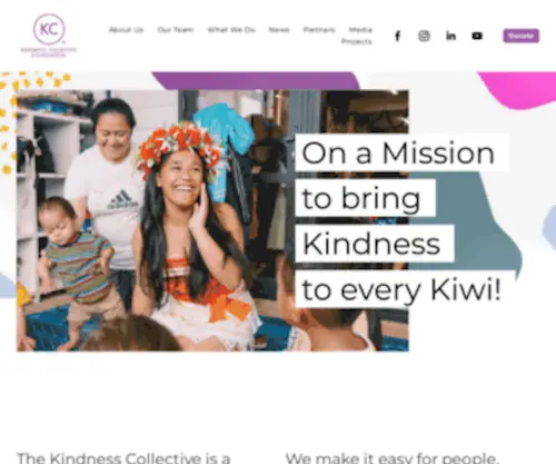 Kindness.co.nz(Kindness Collective) Screenshot