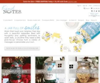 Kindnotes.com(Personalized and Thoughtful Gift Ideas) Screenshot