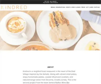 Kindred-NYC.com(Kindred) Screenshot