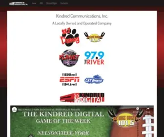 Kindredcom.net(Kindred Communications) Screenshot