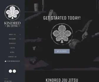 Kindredjj.com(Kindred Jiu Jitsu) Screenshot