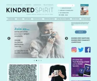 Kindredspirit.co.uk(Kindred Spirit Magazine) Screenshot