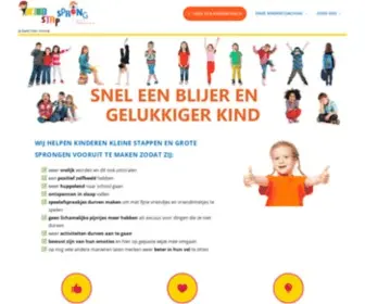 Kindstapsprong.nl(KIND STAP SPRONG) Screenshot
