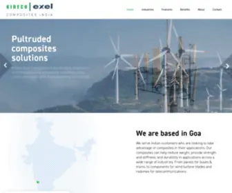 Kinecoexelindia.com(Kineco Exel Composites India) Screenshot