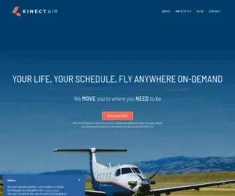 Kinectair.com(The Power of Flight) Screenshot