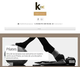 Kinefisioterapia.es(Centro Fisioterapia Alcalá de Henares) Screenshot