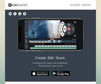 Kinemaster.com(The Best Video Editing & Video Making App) Screenshot