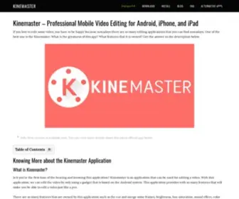 Kinemaster.net(Best Mobile Video Editor for Android) Screenshot