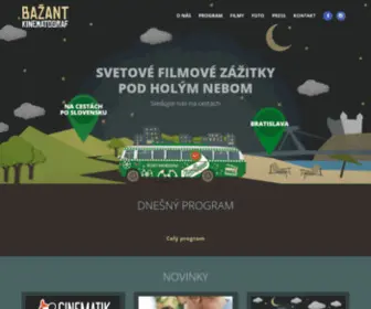 Kinematograf.sk(Úvod) Screenshot