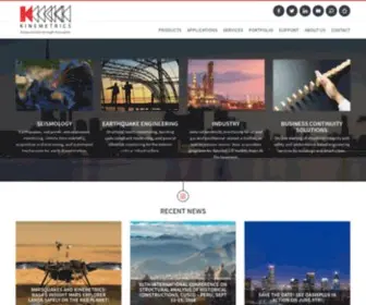 Kinemetrics.com(Kinemetrics) Screenshot