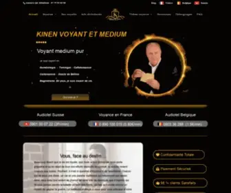 Kinen-Voyant-Medium.com(Voyant médium Kinen) Screenshot